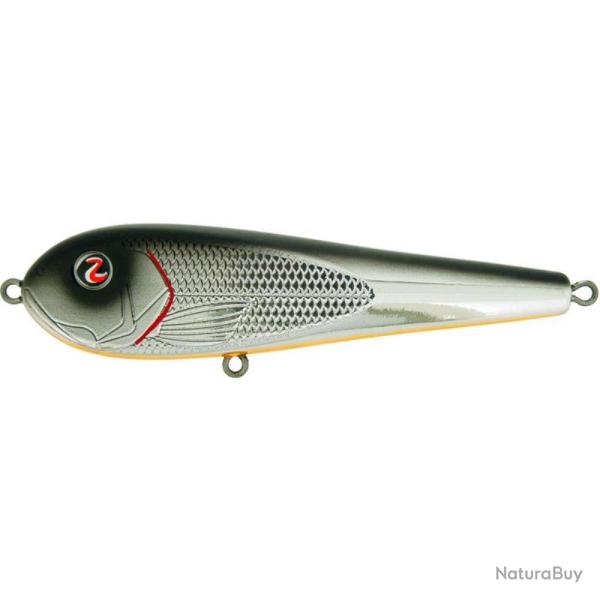 POISSON NAGEUR ICBM 12CM 42G - CHROME BLACK - RIVER2SEA