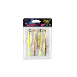 LEURRES MONTES SLICK SHAD UV X4 - UV 7 - FOX RAGE