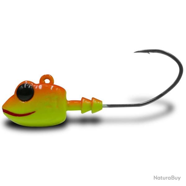 TETE PLOMBEE FROG JIG 7G - FIRETIGER - VMC