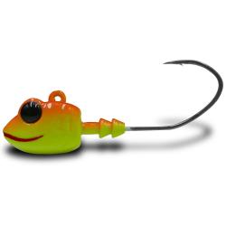 TETE PLOMBEE FROG JIG 10G - FIRETIGER - VMC