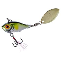 POISSON NAGEUR A PALETTE SHOCKER VIB 14 3.2CM 15.6G - AYU - GUNKI