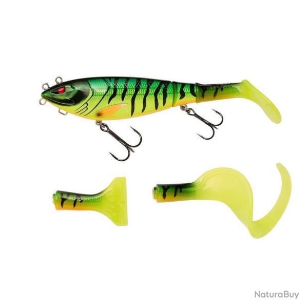 LEURRE HYBRIDE ARTICULE ZILLA TAILSWINGER 18CM - FIRETIGER - BERKLEY