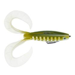 LEURRE SOUPLE ARME NEO FROG 14CM - NATURAL GREEN - DELALANDE