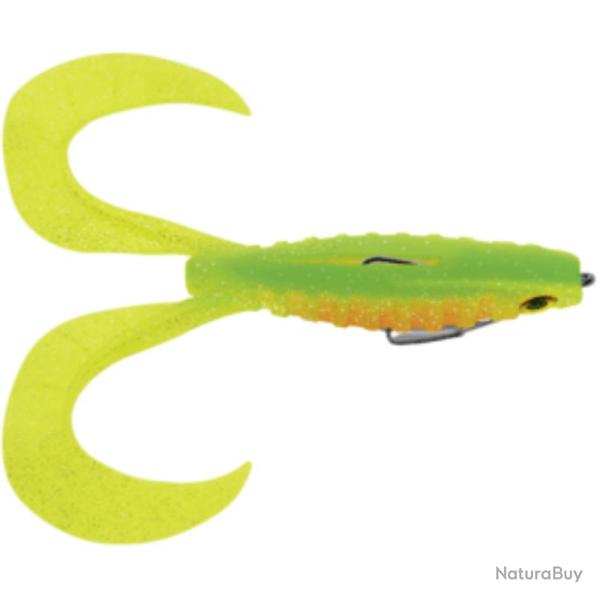 LEURRE SOUPLE ARME NEO FROG 14CM - FIRE TIGER PAILLETTE - DELALANDE