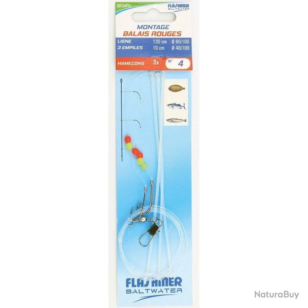 BAS DE LIGNE BALAIS PHOSPH 3 HAM - 1 - FLASHMER