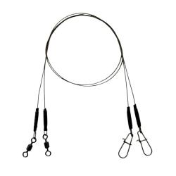 BAS DE LIGNE CARNASSIERS 7X7 30CM X2 - 9kg - 