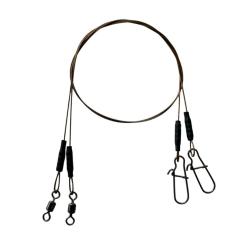 BAS DE LIGNE CARNASSIERS 7X7 30CM X2 - 18KG - 