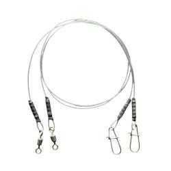 BAS DE LIGNE CARNASSIERS FLUORO X2 - 40/100 - 