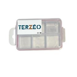 MINI BOITE DE RANGEMENT ETANCHE - 6 CASES - 