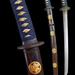 N75 - Wakizashi &egrave;re Edo sign&eacute; Iga no Kami Fujiwara Kanemichi