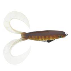 LEURRE SOUPLE ARME NEO FROG 12CM - NATURAL WOOD - DELALANDE