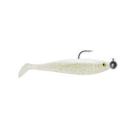 LEURRE M SHAD GT 9CM 7G - GALACTIC WHITE - DELALANDE