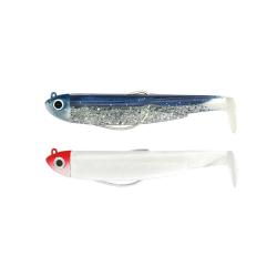 LEURRE BM120 DOUBLE SHORE 12GR - BARRACUDA BLUE + WHITE/REDHEAD - FIIISH