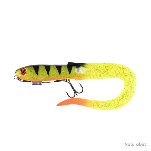 LEURRE SOUPLE SLICK EEL LOADED 28CM - UV PERCH - FOX RAGE