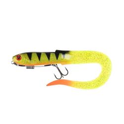 LEURRE SOUPLE SLICK EEL LOADED 35CM - UV PERCH - FOX RAGE