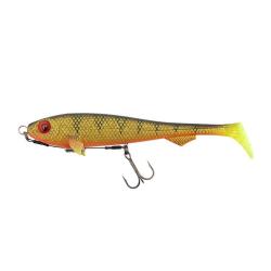 LEURRE M SUPER SLICK SHADS 18CM - UV NATURAL PERCH - FOX RAGE