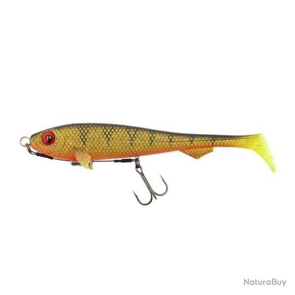 LEURRE M SUPER SLICK SHADS 18CM - UV NATURAL PERCH - FOX RAGE