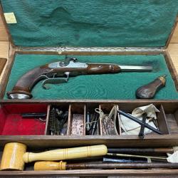 1 sans prix de réserve !! Pistolet a poudre noir calibre 44