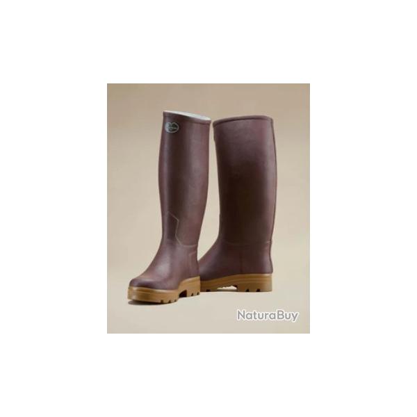 Bottes St Hubert marron