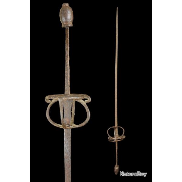 N80 -Tr�s rare fleuret XVIIe