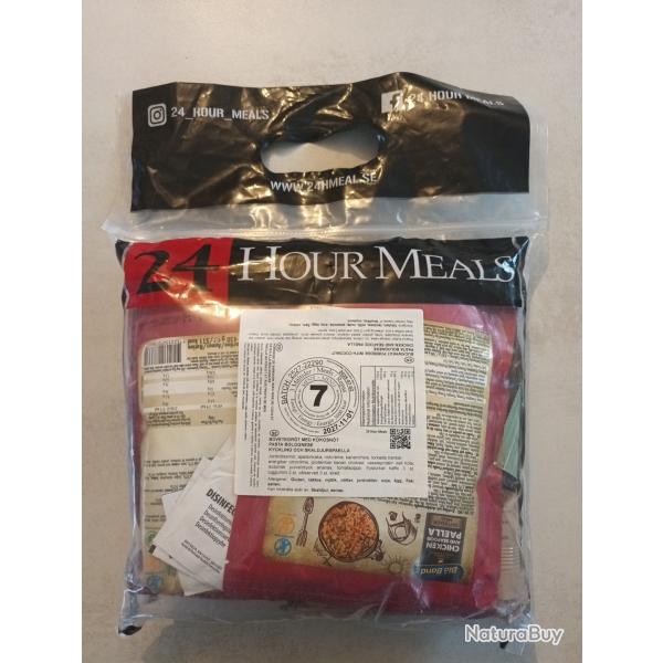 Ration combat suedoise 24h