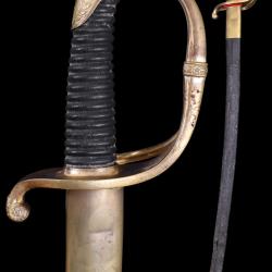 N87 - Sabre d'officier d'infanterie 1821 démonté signé Manceaux