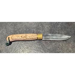 COUTEAU DECALE SERIE CHASSE LAPIN 90mm