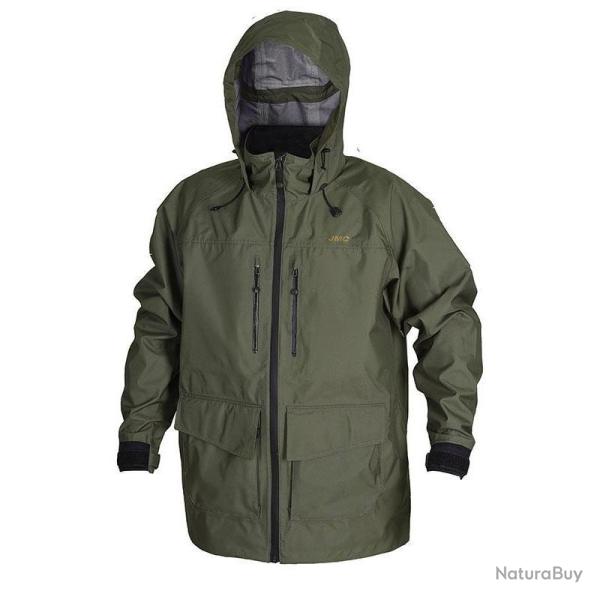 Veste de pche - JMC PIONNER OLIVE - membrane tanche et respirante