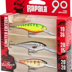 Kit Poisson Nageur Rapala 90 Years Shad Rap Mid Bright