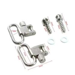 Vis grenadi&egrave;re et deux attaches sangles 27mm en acier pour grenadi&egrave;re