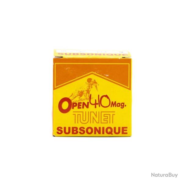 25 cartouches bourre  jupe - Tunet - Open 410 mag - Cal. 410 - 1