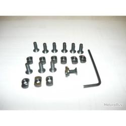 Promo !!! Lot de 10 vis et écrou pour rail ( fixation M - LOOK  )