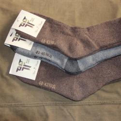 Chaussettes en laine 100%  pour les froid  - Mongolie