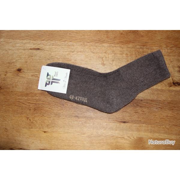 Chaussettes en laine 100%  pour les froid  - Mongolie