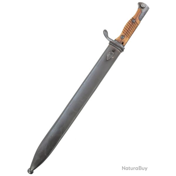 Baonnette Mauser G98 Dent de scie avec fourreau mtal