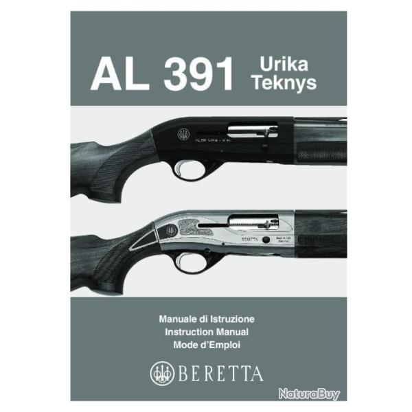 notice fusil BERETTA AL391 URIKA TEKNYS (envoi par mail) AL 391 - VENDU PAR JEPERCUTE (m2597)