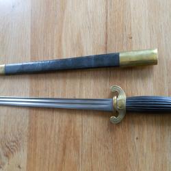 dague pompier administration superbe état