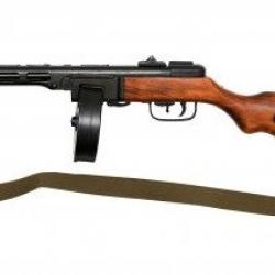 Réplique de la Célèbre Mitrailleuse Russe  PPSH 41 avec bretelle