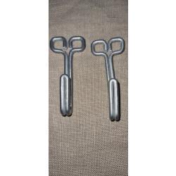 Lot de 2 crochets de vareuse Allemande , crochet pour veste Allemande   ( 1 )