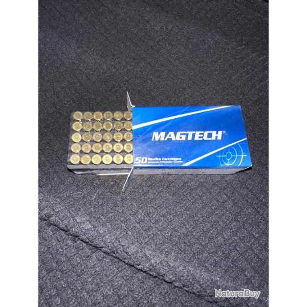 10 botes de .22 LR Magtech - Neuf - Enchre ds 1  - Ni repris ni chang