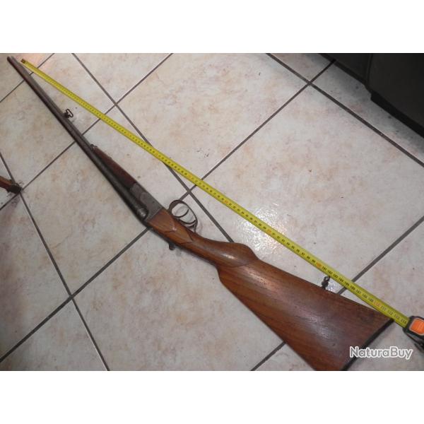FUSIL DE CHASSE ANCIEN JUXTAPOSE CAL.16