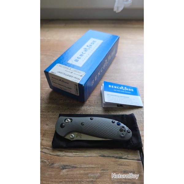 Benchmade Mini-Griptillian 556-1, CPM-20CV g10