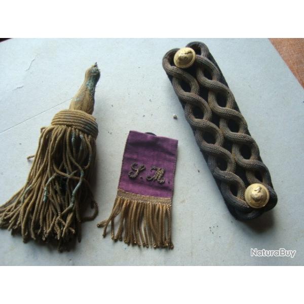 EPAULETTE MILITAIRE OFFICIER  1870