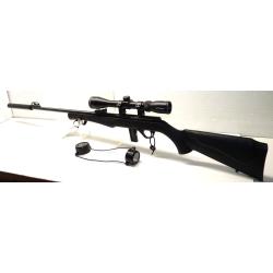 PACK PROMO CARABINE ROSSI MODELE 8122 - CALIBRE 22LR - CANON FILETE - LUNETTE  3-9x40 - 2 CHARGEURS