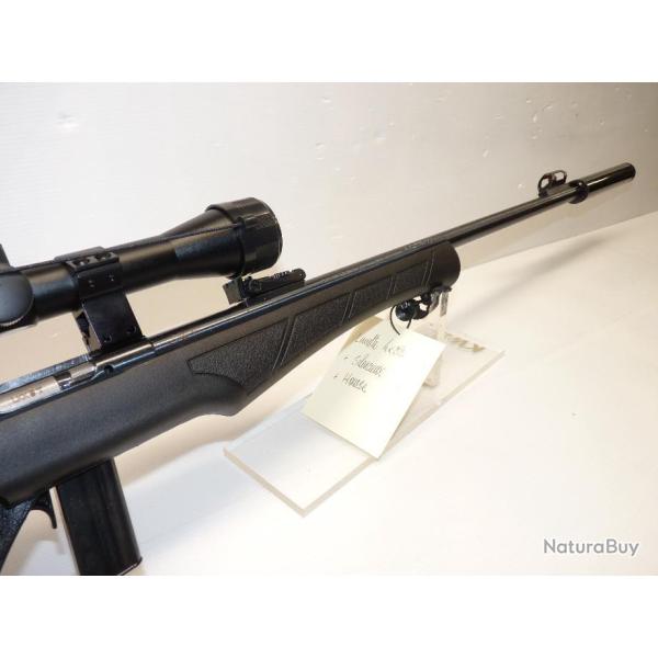 PACK PROMO CARABINE ROSSI MODELE 8122 - CALIBRE 22LR - CANON FILETE - LUNETTE  3-9x40 - 2 CHARGEURS