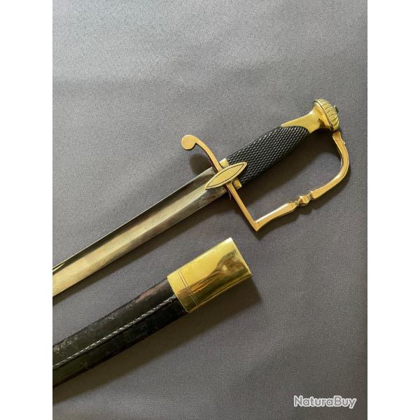 Sabre d'officier d'infanterie poque Premier Empire