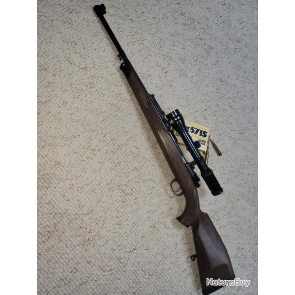 CARABINE MAUSER 98K C 8X57 IS, LUNETTE swarovski .. 1EUROS SANS PRIX DE RESERVE  !!!!!!!!