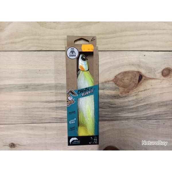 Leurre Crazy Rabbit Shallow 23cm 33G coloris jaune