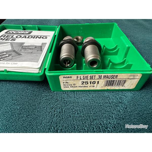 Jeu d'outils rcbs 30 Mauser