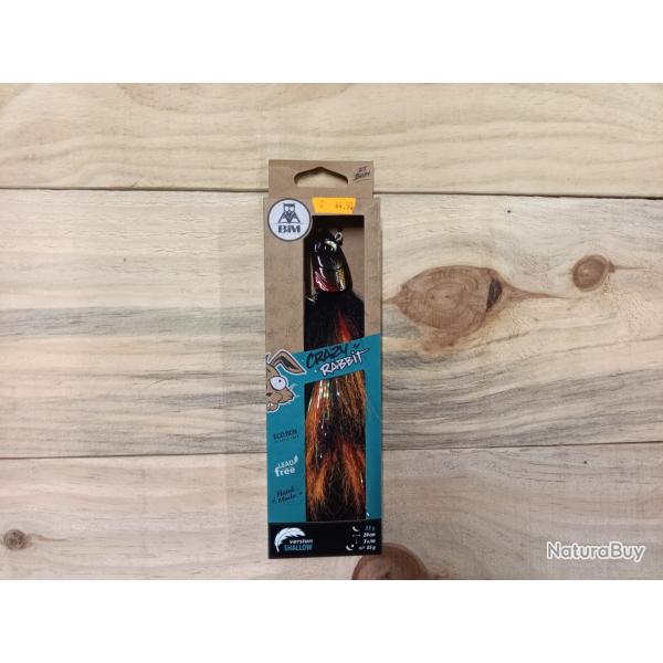 Leurre Crazy Rabbit Shallow 23cm 33G coloris noir